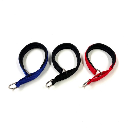 Dog slip collars padded 25mm - collars,